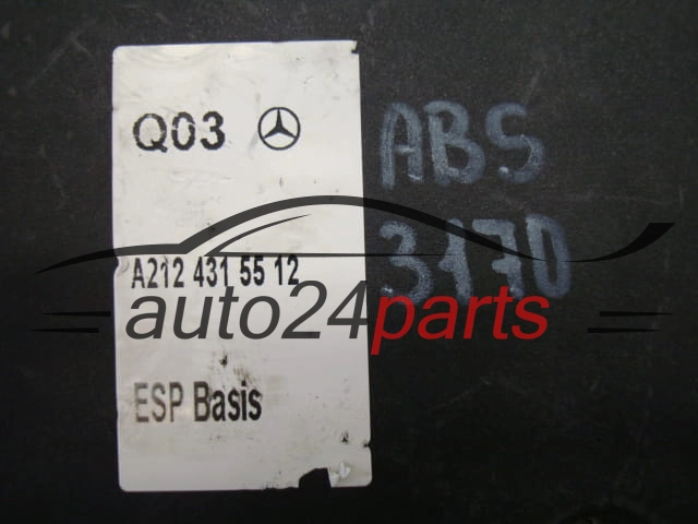 ABS Pump MERCEDES BENZ BOSCH 0 265 236 464, 0265236464, A2124315512, 0265951858