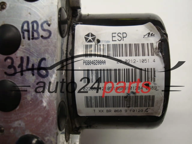 JEEP CHEROKEE P68046200AA, 25.0212-1051.4, 25021210514, 28.5261-6102.3, 28526161023