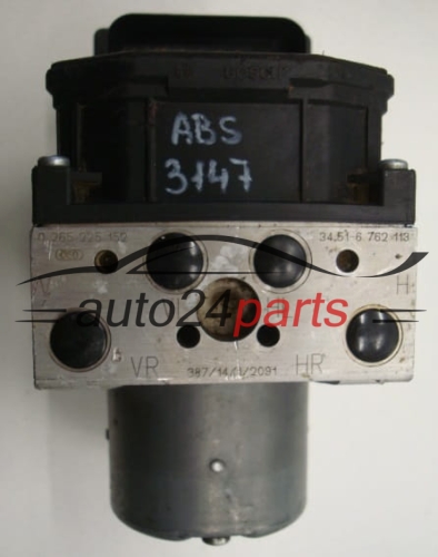 BMW BOSCH 0 265 225 152, 0265225152, 34.51-6762113, 34516762113, 0265950066