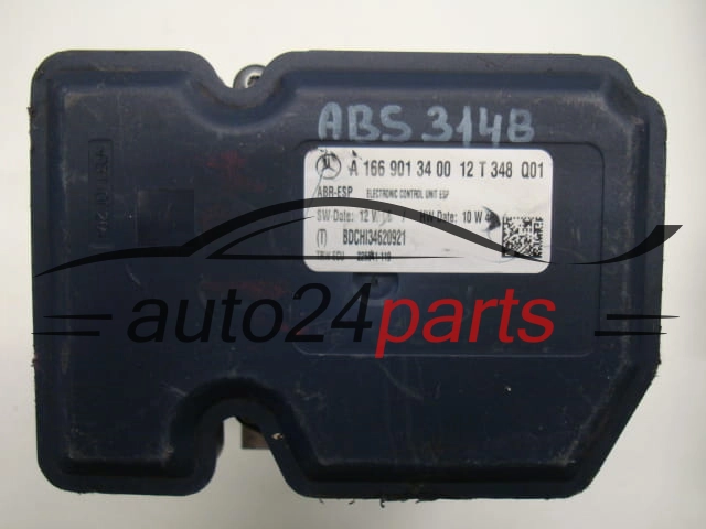 MERCEDES BENZ A 166 431 66 12, A1664316612, A 166 901 34 00, A1669013400
