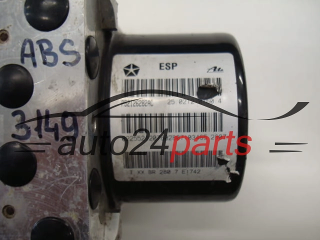 JEEP WRANGLER P52126282AC, 25.0212-0760.4, 25021207604, 25.0928-4112.3, 25092841123