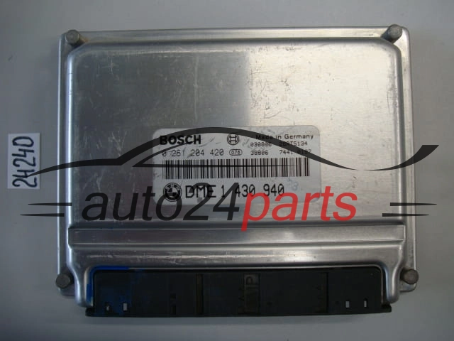 KOMPUTER STEROWNIK SILNIKA BMW 3 E46 BOSCH 0 261 204 420, 0261204420, DME 1 430 940, DME1430940, 1430940