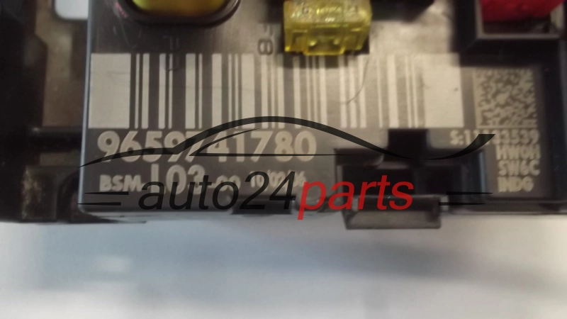 CENTRALKA MODUL STEROWNIK KOMFORTU CITROEN C2 9659741780 BSM-L03-00