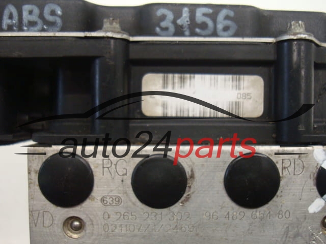 CITROEN PEUGEOT BOSCH 0 265 231 302, 0265231302, 9648265480, 0265800301
