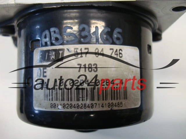 FIAT 51704746, 10.0204-0284.4, 10020402844, 10.0949-1602.3, 10094916023