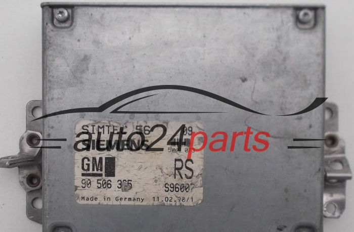 OPEL VECTRA B 1.8 X18XE 2.0 X20XEV 90506365 RS, 90 506 365, 90512130, 90 512 130, 6237455, 62 37 455, SIEMENS SIMTEC 56 5WK9073, 5WK9 073, S96007