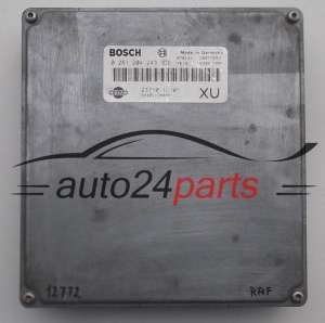 KOMPUTER STEROWNIK SILNIKA NISSAN MICRA 1.0 BOSCH 0 261 204 243, 0261204243, 23710 1U100, 237101U100, XU -  
