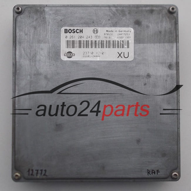 KOMPUTER STEROWNIK SILNIKA NISSAN MICRA 1.0 BOSCH 0 261 204 243, 0261204243, 23710 1U100, 237101U100, XU