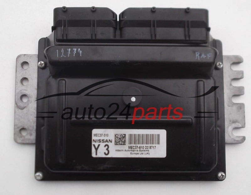 KOMPUTER STEROWNIK SILNIKA NISSAN MICRA 1.4 MEC37-510 Y3, MEC37510, D2 8325, D28325, MEC37510D28325