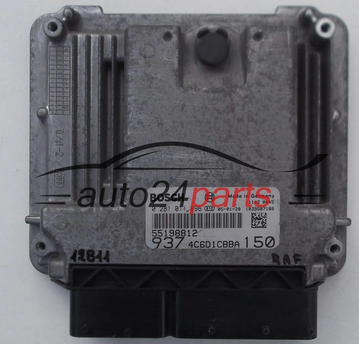 Centralina do motor Alfa Romeo 0281011896 5598812