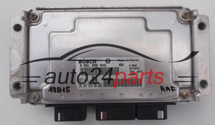 Sterownik silnika Peugeot 206 1.6 0261206942 9638783480ID10
