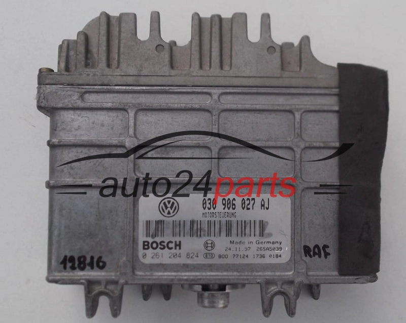 Sterownik silnika Volkswagen Polo 0261204824 030906027AJ – zdjęcie 3