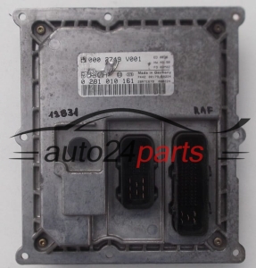 KOMPUTER STEROWNIK SILNIKA SMART 0.8 CDI BOSCH 0 281 010 161, 0281010161, 000 2749 V001, 0002749V001, 28RTF097 - 