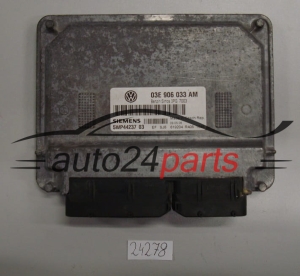 KOMPUTER STEROWNIK SILNIKA SEAT IBIZA SIEMENS 5WP44237 03, 5WP4423703, 03E 906 033 AM, 03E906033AM - 