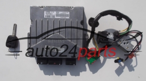 ECU ENGINE CONTROLLER CITROEN PEUGEOT 5WS40020F-T, 5WS40020FT, SID801, 9644895180, 9641849280