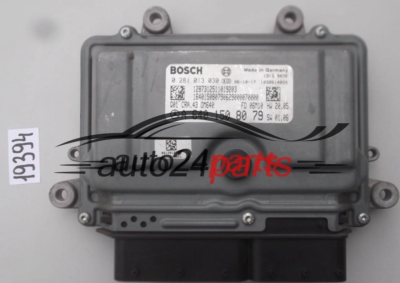 MERCEDES W168 A180 2.0 CDI A6401508079, 6401508079, A 640 150 80 79, BOSCH 0281013030, 0 281 013 030