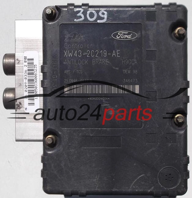 Abs pompa i sterownik FORD JAGUAR XR832C333AA XW432C219AE