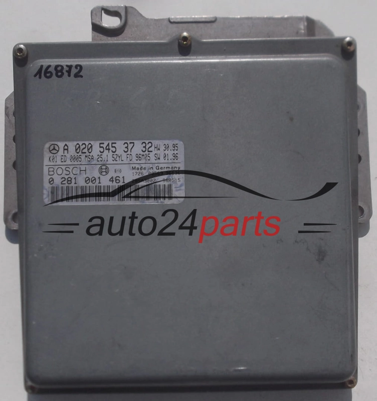 MOTORSTEUERGERÄT ECU STEUERGERAT MERCEDES W210 E250 2.5 DIESEL BOSCH 0 281 001 461, 0281001461, A 020 545 37 32, A0205453732, 0205453732