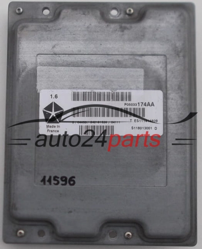 CENTRALITA DE MOTOR CHRYSLER CRUISER 1.6 P05033174AA, S118013001 D