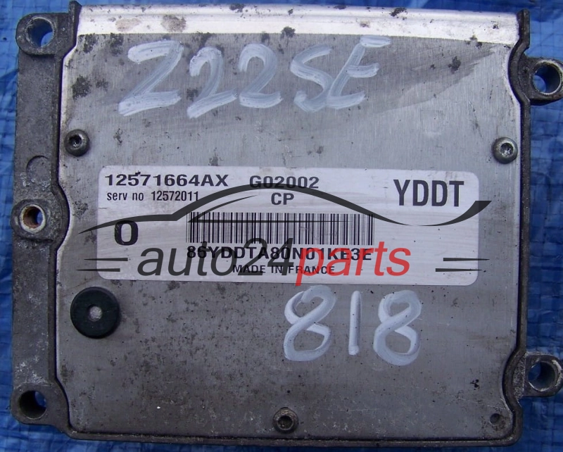 CENTRALITA DE MOTOR OPEL VECTRA SIGNUM 2.2 Z22SE 12571664AX YDDT