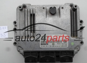ECU ENGINE CONTROLLER FORD FOCUS 1.6 TDCI BOSCH 0 281 011 701, 0281011701, 4M51-12A650-YD, 4M5112A650YD