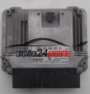 Μονάδα Ελέγχου Κινητήρα VW VOLKSWAGEN GOLF 2.0 BOSCH 0 281 013 235, 0281013235, 03G 906 021 KS, 03G906021KS