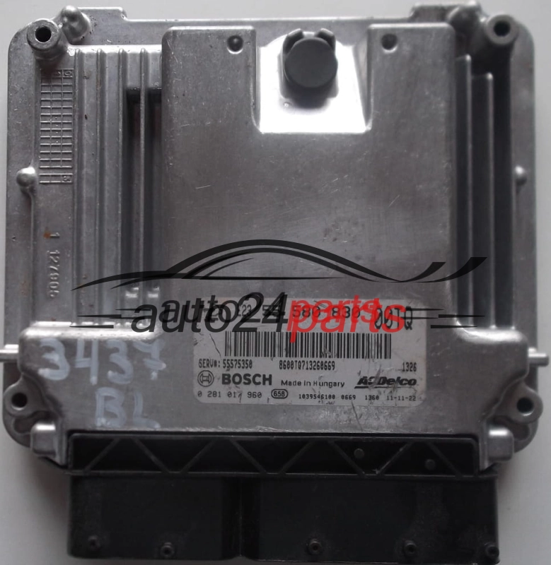 OPEL CORSA 1.3 CDTI 55580830 00TQ, 55 580 830, 55575350, BOSCH 0281017960, 0281 017 960, 1039S46100