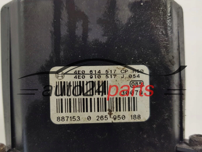 Bomba ABS y centralita AUDI 4E0614517CP, BOSCH 0265950188