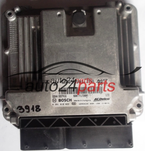 OPEL CORSA 1.3 CDTI A13DTE 55581288, 55 581 288, 55577416 00TT, BOSCH 0281018022, 0 281 018 022, 1039S46108