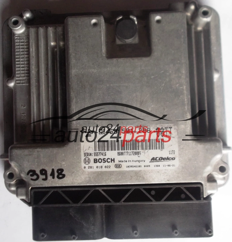 OPEL CORSA 1.3 CDTI A13DTE 55581288, 55 581 288, 55577416 00TT, BOSCH 0281018022, 0 281 018 022, 1039S46108