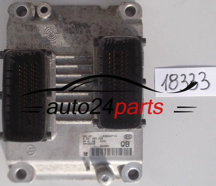 OPEL CORSA C 1.0 Z10XEP BOSCH 0261207720 QB 24420558 24420621 6235245 55354330 6235399