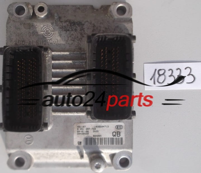 OPEL CORSA C 1.0 Z10XEP BOSCH 0261207720 QB 24420558 24420621 6235245 55354330 6235399