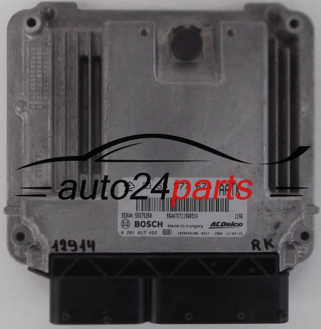 OPEL INSIGNIA 2.0 CDTI BOSCH 0 281 017 452, 0281017452, 55 577 674, 55577674