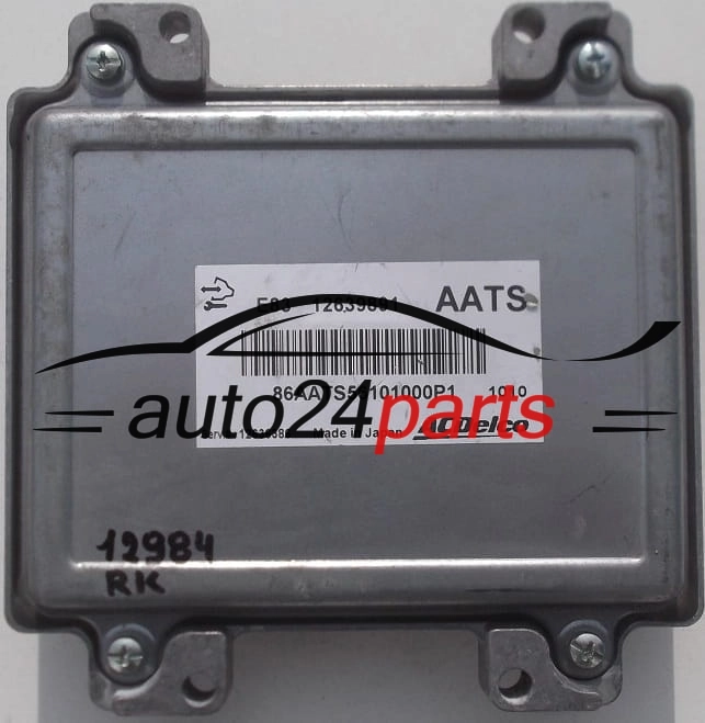 OPEL MERIVA B 1.4 A14XER 12639891 AATS 12636386