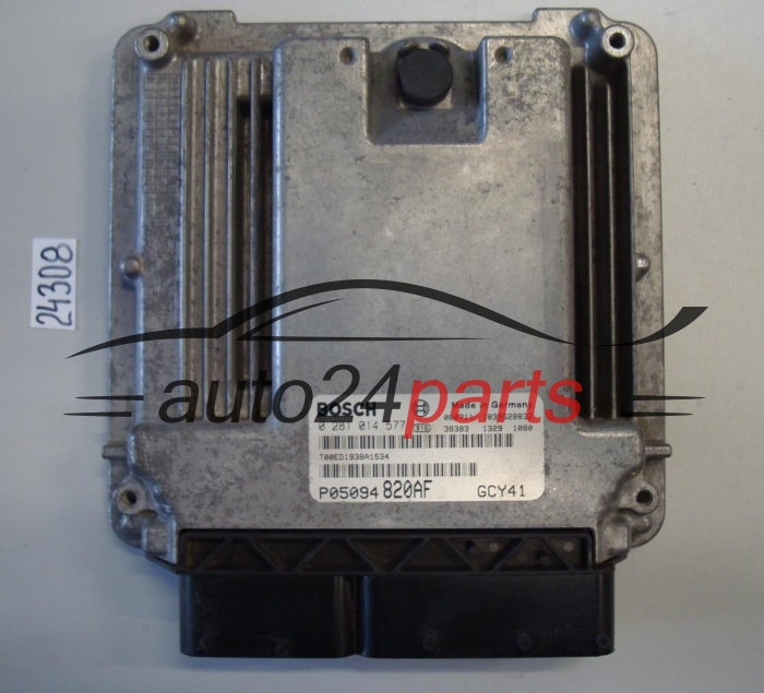KOMPUTER STEROWNIK SILNIKA DODGE JOURNEY 2.0 CDRI BOSCH 0281014577, 0 281 014 577, P05094 820AF GCY41, P05094820AF, 1039S28832