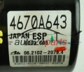 ABS POMPA I STEROWNIK MITSUBISCHI 4670A643, 06.2102-2079.4, 06210220794, 06.2109-6298.3, 06210962983