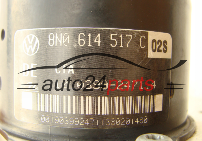 Bomba ABS y centralita AUDI 8N0614517C, 10.0399-2471.4, 10039924714, 8N0907379E
