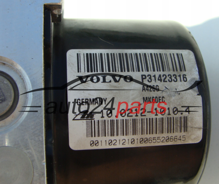 VOLVO P31423316, 10.0212-1010.4, 10021210104, 10.0961-0425.3, 10096104253