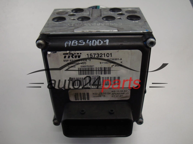 Pompa ABS i sterownik Peugeot 407 15732101 15732201-A – zdjęcie 2
