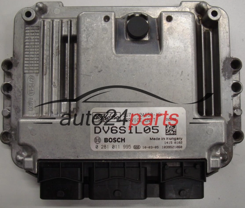 Sterownik silnika Ford Focus C-MAX Fiesta Fusion 1.6 TDCI 0281011995 5U7112A650AB