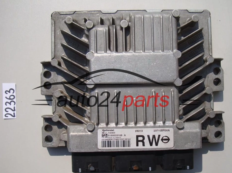 NISSAN QASHQAI S180033108 A, S180033108A, 23710BR30A, SID303