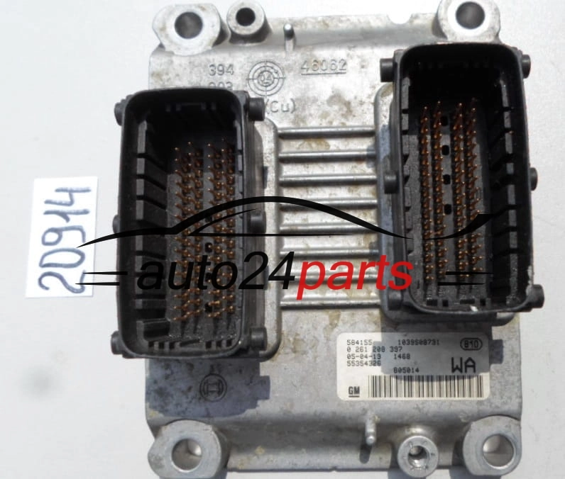 OPEL AGILA 1.0 Z10XEP 55354326 55 354 326 WA, BOSCH 0261208397, 0 261 208 397