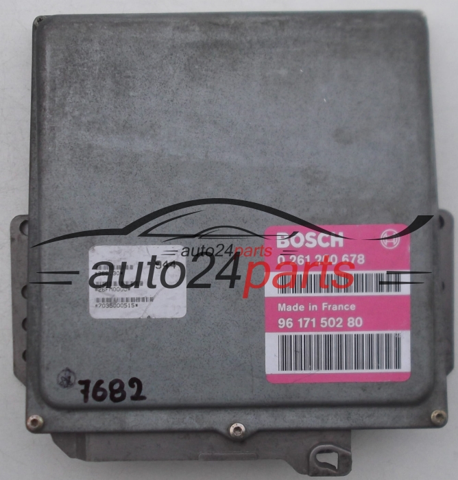 PEUGEOT 306405 1.6, BOSCH 0 261 200 678, BOSCH 0261200678, 96 171 502 80, 9617150280