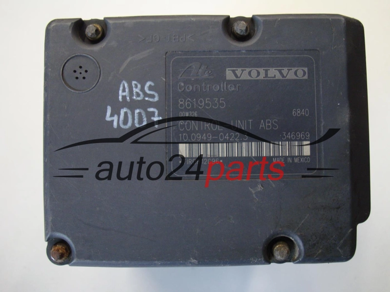 ABS POMPA I STEROWNIK VOLVO 8619534, ATE 10.0204-0330.4, 10020403304, 8619535, 10.0949-0422.3, 10094904223