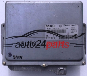 Μονάδα Ελέγχου Κινητήρα PEUGEOT 306, CITROEN ZX 1.6, BOSCH 0 261 200 676, 0261200676, 96 171 614 80, 9617161480