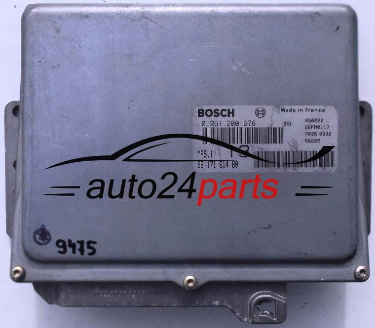 PEUGEOT 306, CITROEN ZX 1.6, BOSCH 0 261 200 676, 0261200676, 96 171 614 80, 9617161480