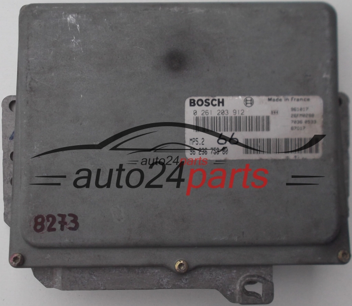 PEUGEOT 306, CITROEN SAXO 1.6, BOSCH 0 261 203 912, 0261203912, 96 236 759 80, 9623675980, MP5.2 66