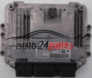 Μονάδα Ελέγχου Κινητήρα PEUGEOT 3008, CITROEN 1.6 HDI, BOSCH 0 281 013 334, BOSCH 0281013334, 96 669 866 80, 9666986680, EDC16C34
