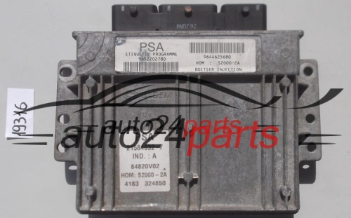PEUGEOT 206 1.4 SAGEM S2000-2A 21584632-7 9652202780 9644625680