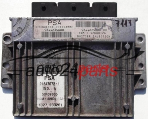 CENTRALINA MOTORE PEUGEOT 206 1.4 SAGEM 21647072-1 40409S05 HOM:S2000-2A 9644235680 9644625680-00